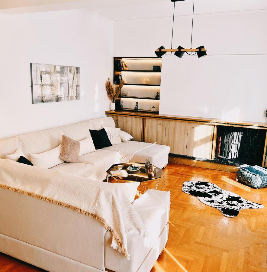 Seaside Apartment In Flisvos Marina Athen Exterior foto