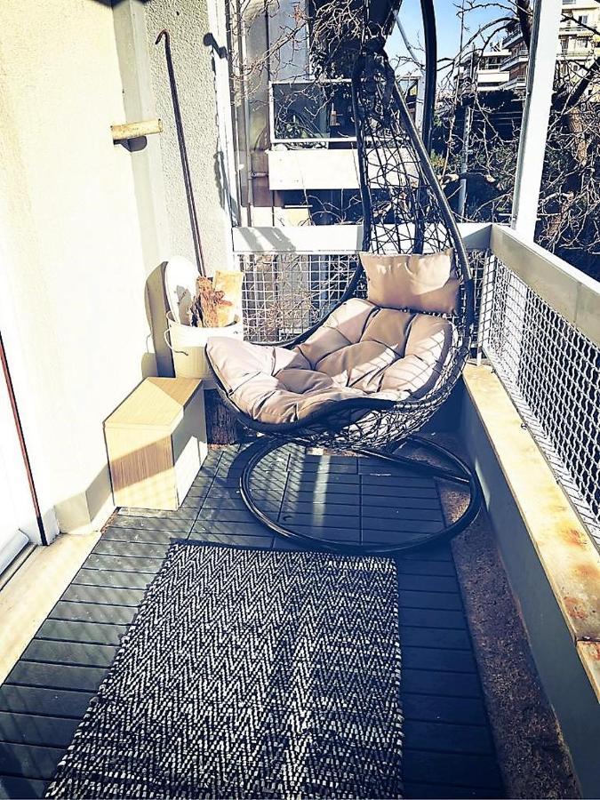 Seaside Apartment In Flisvos Marina Athen Exterior foto
